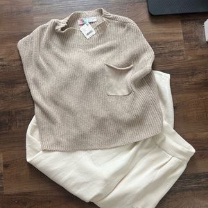 Free People Freya Sweater Set size small